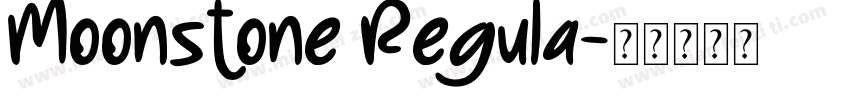 Moonstone Regula字体转换